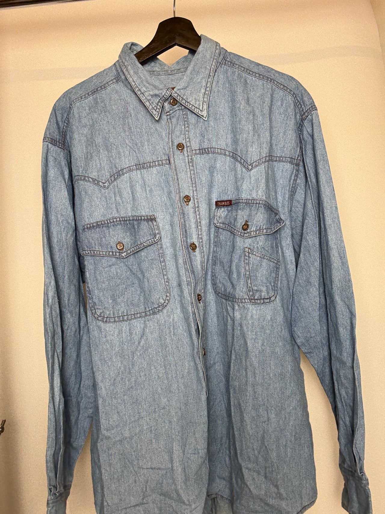 Chemise en jean M/L braderie