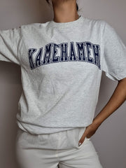 T-shirt vintage gris clair M