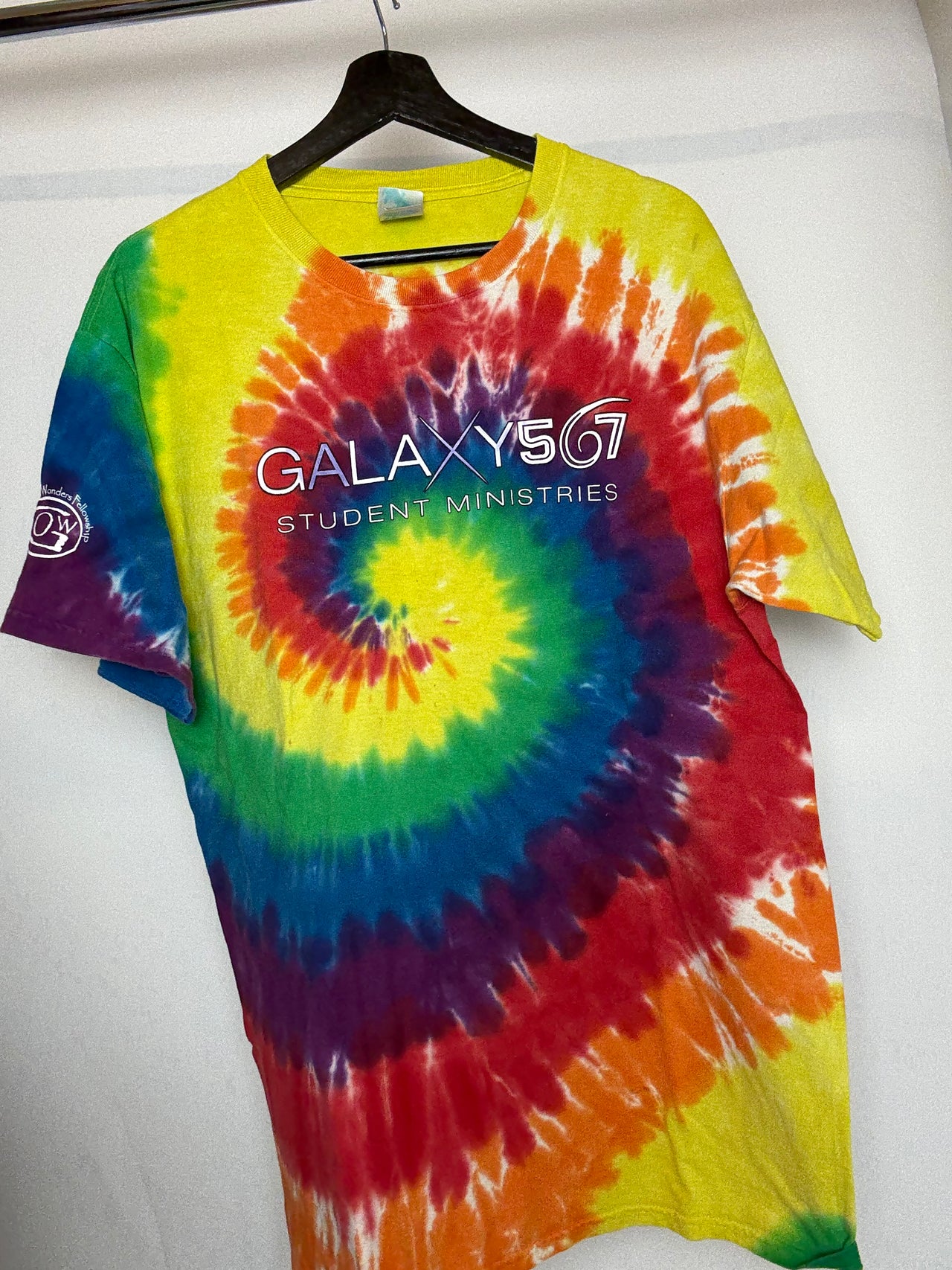 Tee shirt tie and dye L braderie