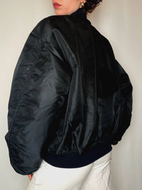 Bomber reversible noir Rifle XL vintage