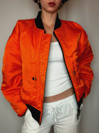Bomber reversible noir Rifle XL vintage