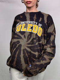TOLEDO x CHAMPION XL Vintage Washed Rundhals-Sweatshirt