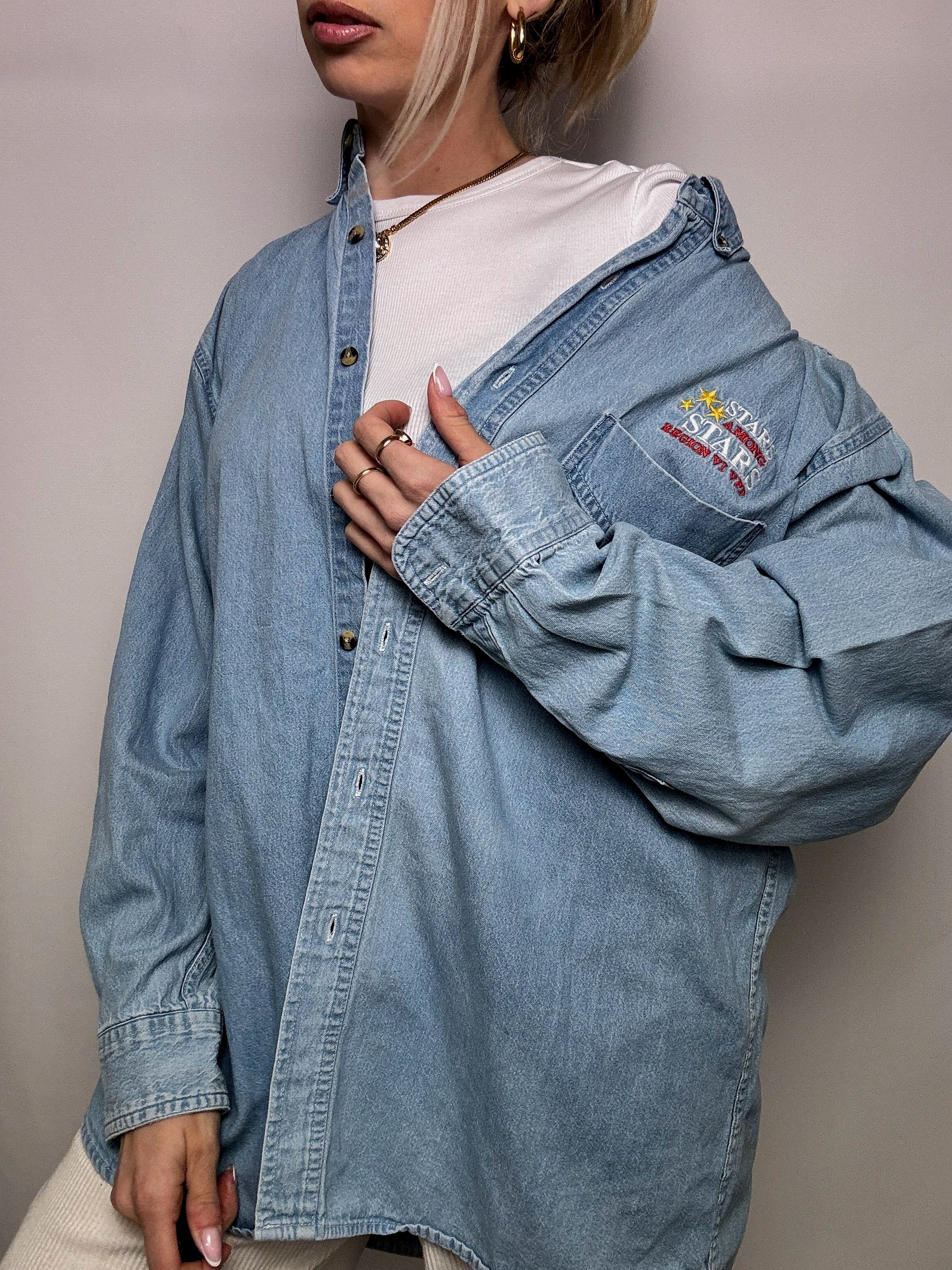 Chemise denim L/XL Vintage