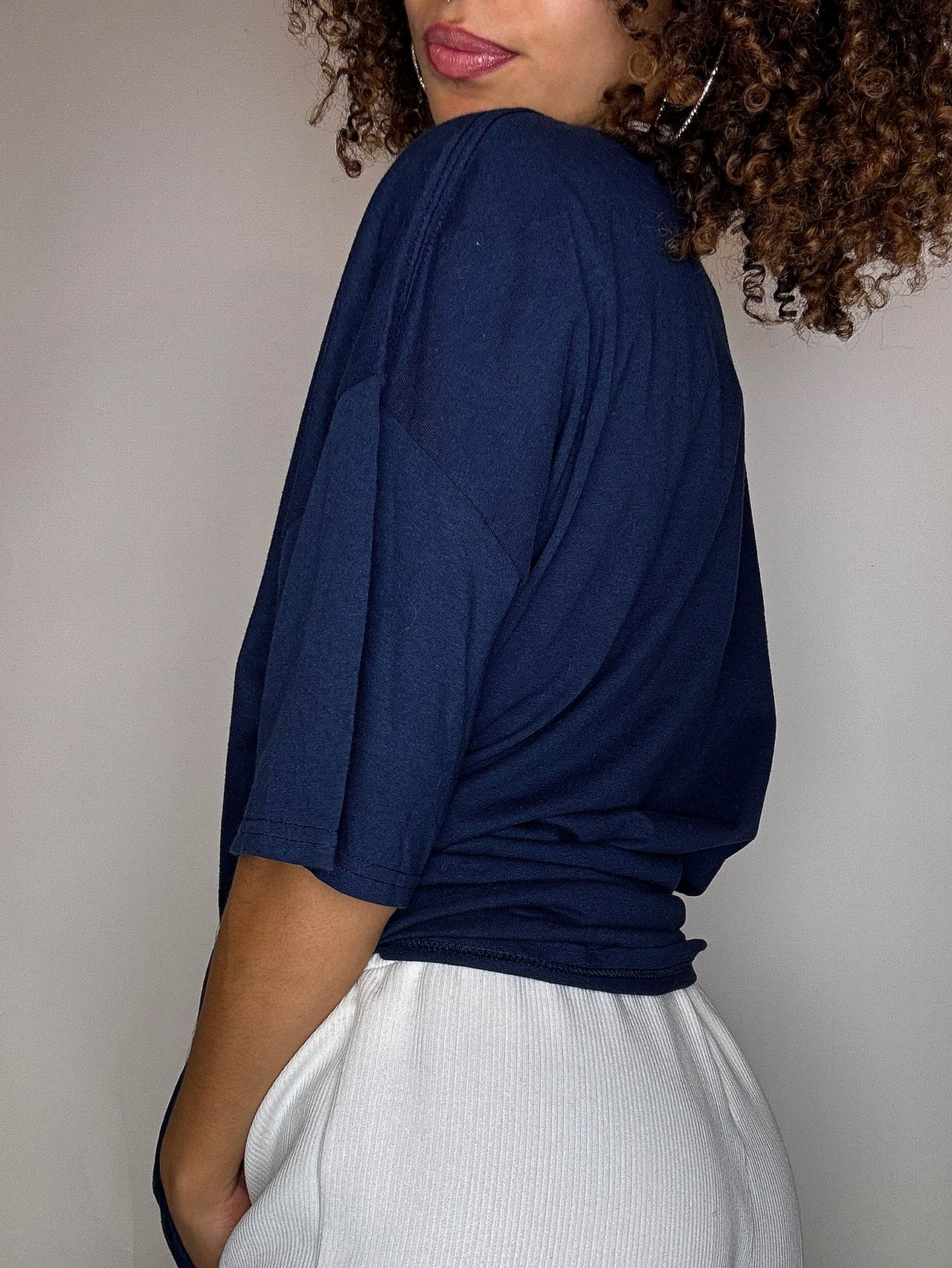 Tee shirt DETROIT marine XL vintage