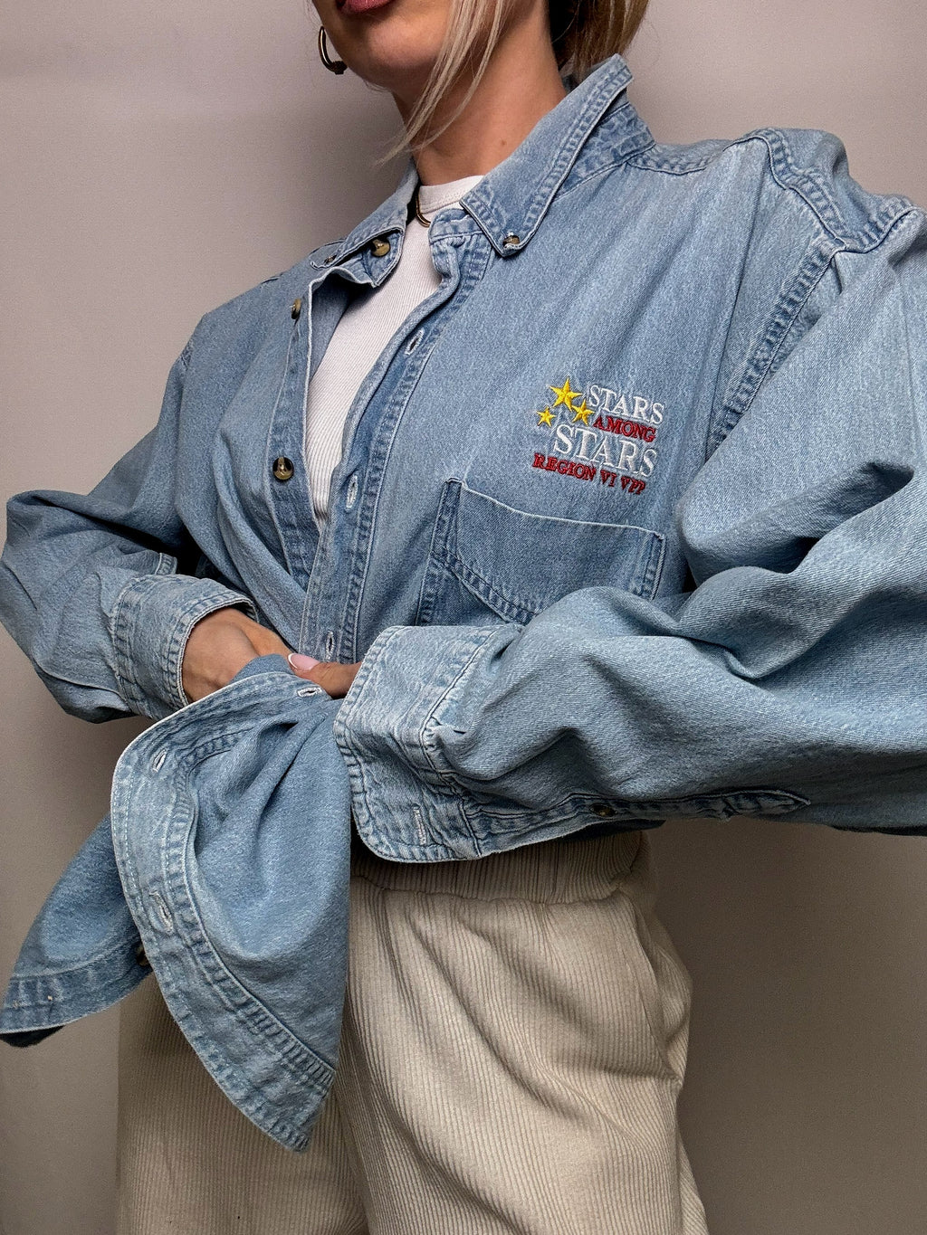 Chemise denim L/XL Vintage
