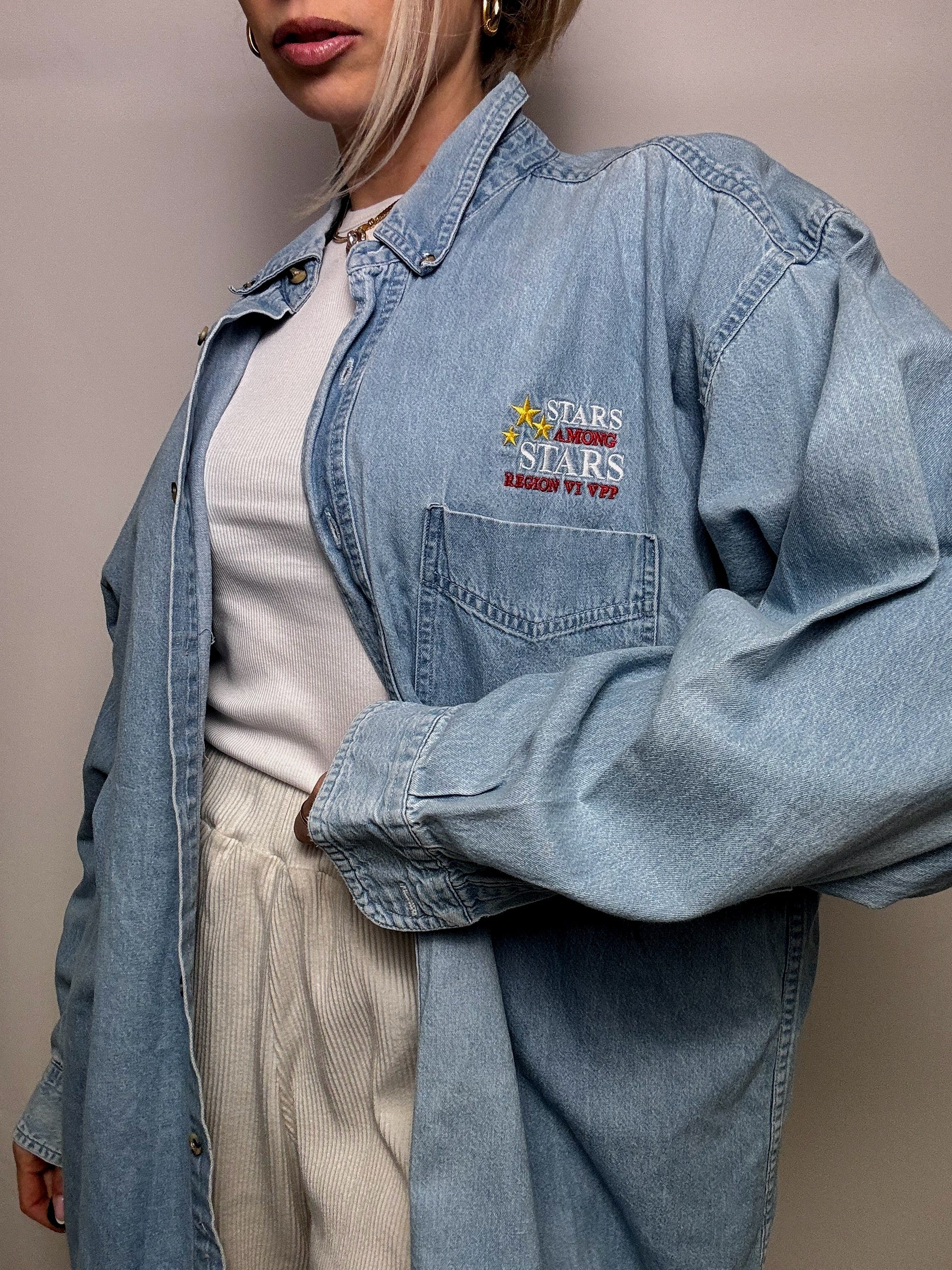 Chemise denim L/XL Vintage