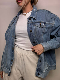 Veste en denim bleu XL vintage