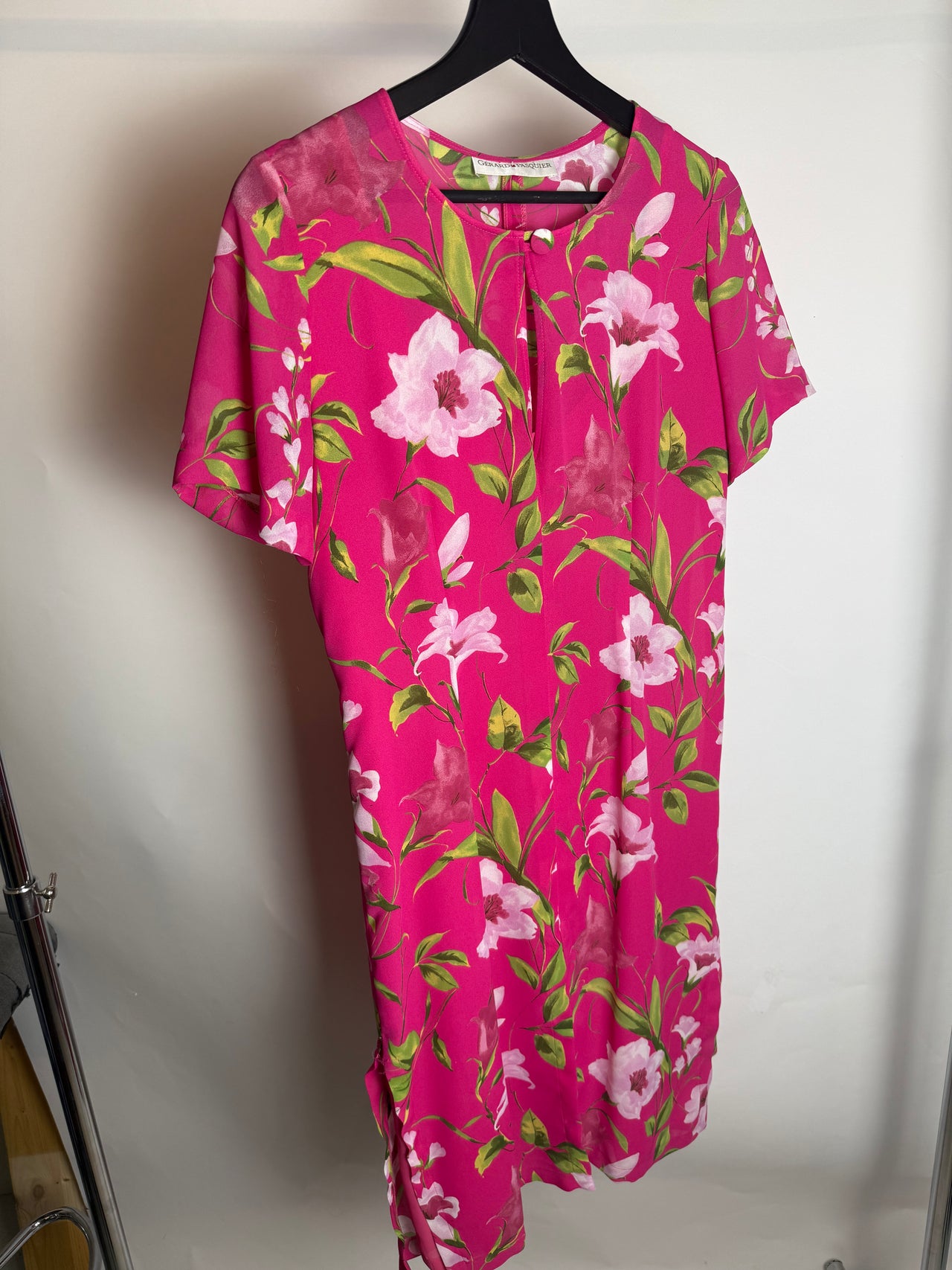 Robe a fleurs droite L braderie