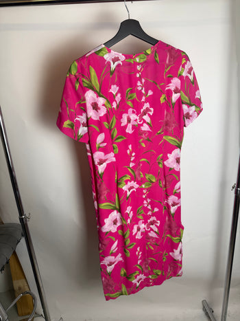 Robe a fleurs droite L braderie