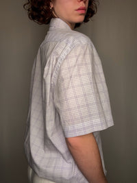 Chemise lila Lacoste M/L vintage
