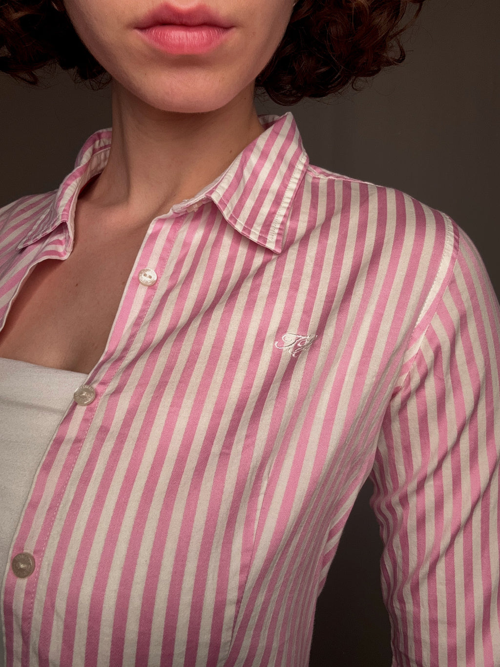 Tommy Hilfiger slim-fit shirt XS vintage