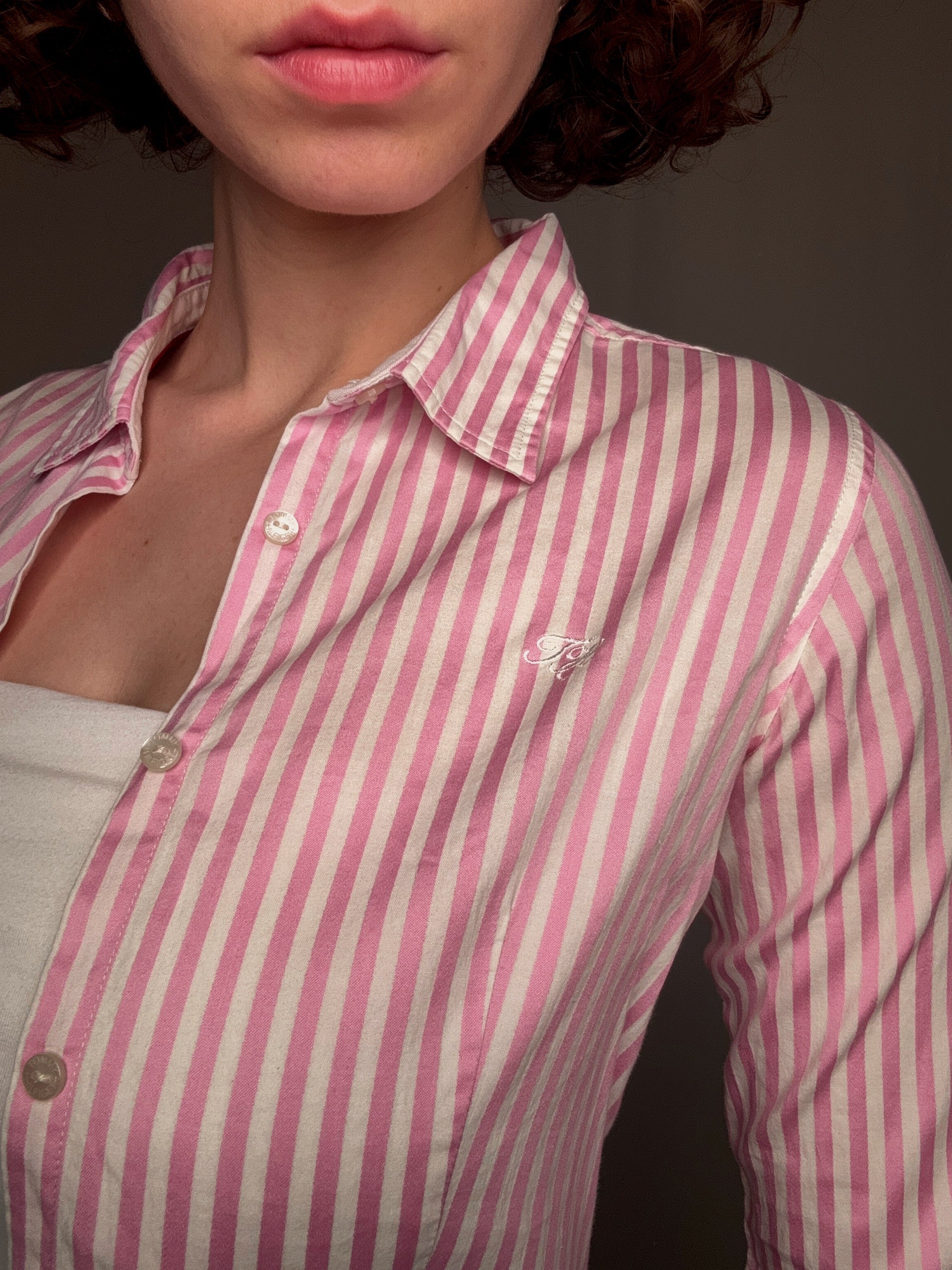 Tommy Hilfiger slim-fit shirt XS vintage