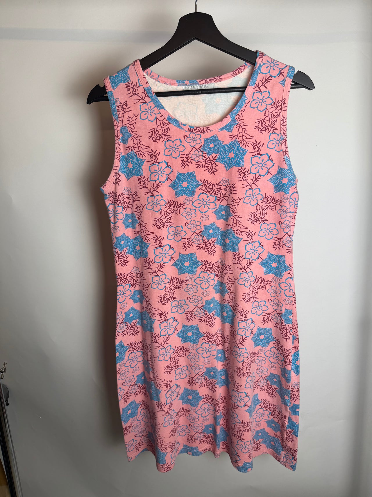 Robe droite à fleurs M/L braderie
