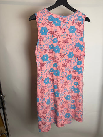 Robe droite à fleurs M/L braderie