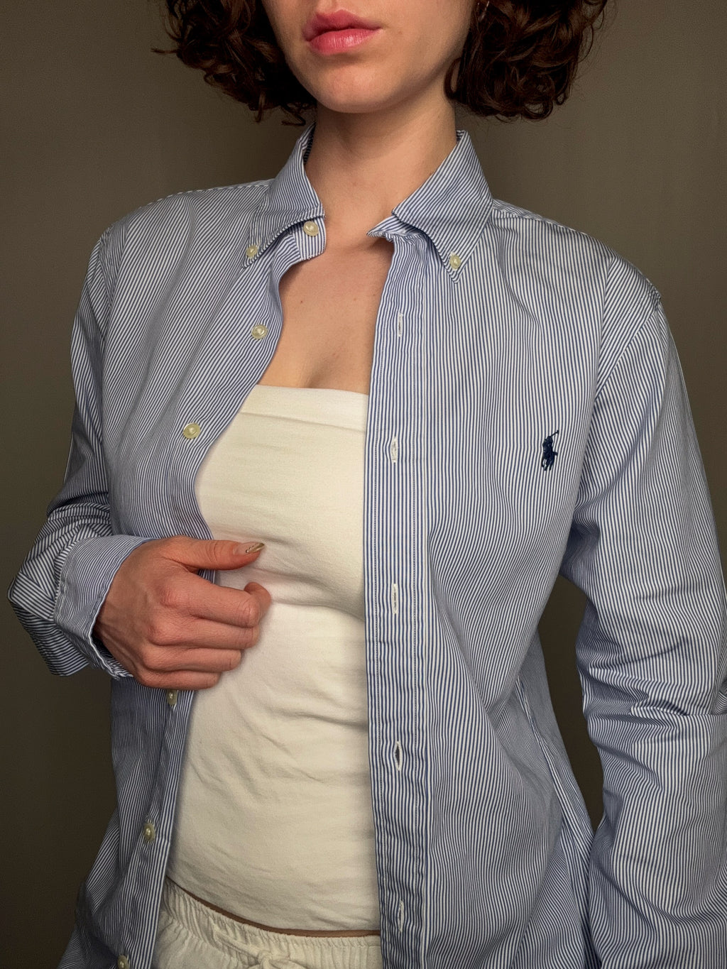 Ralph Lauren Striped Shirt S vintage