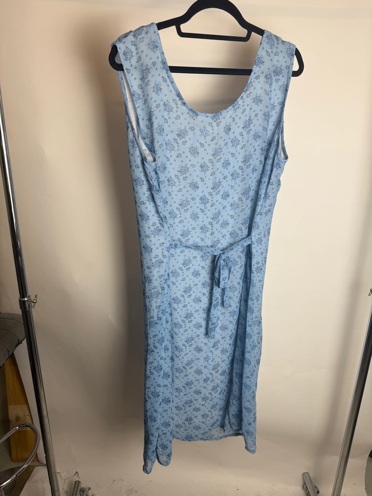 Robe bleue fluide M/L braderie
