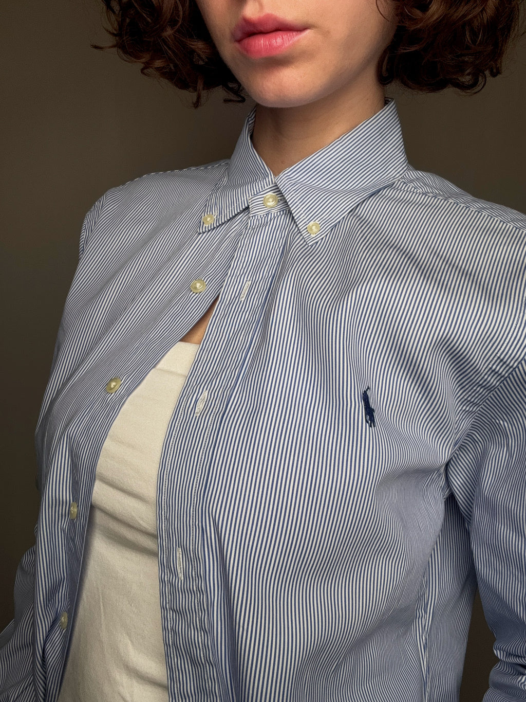 Ralph Lauren Striped Shirt S vintage