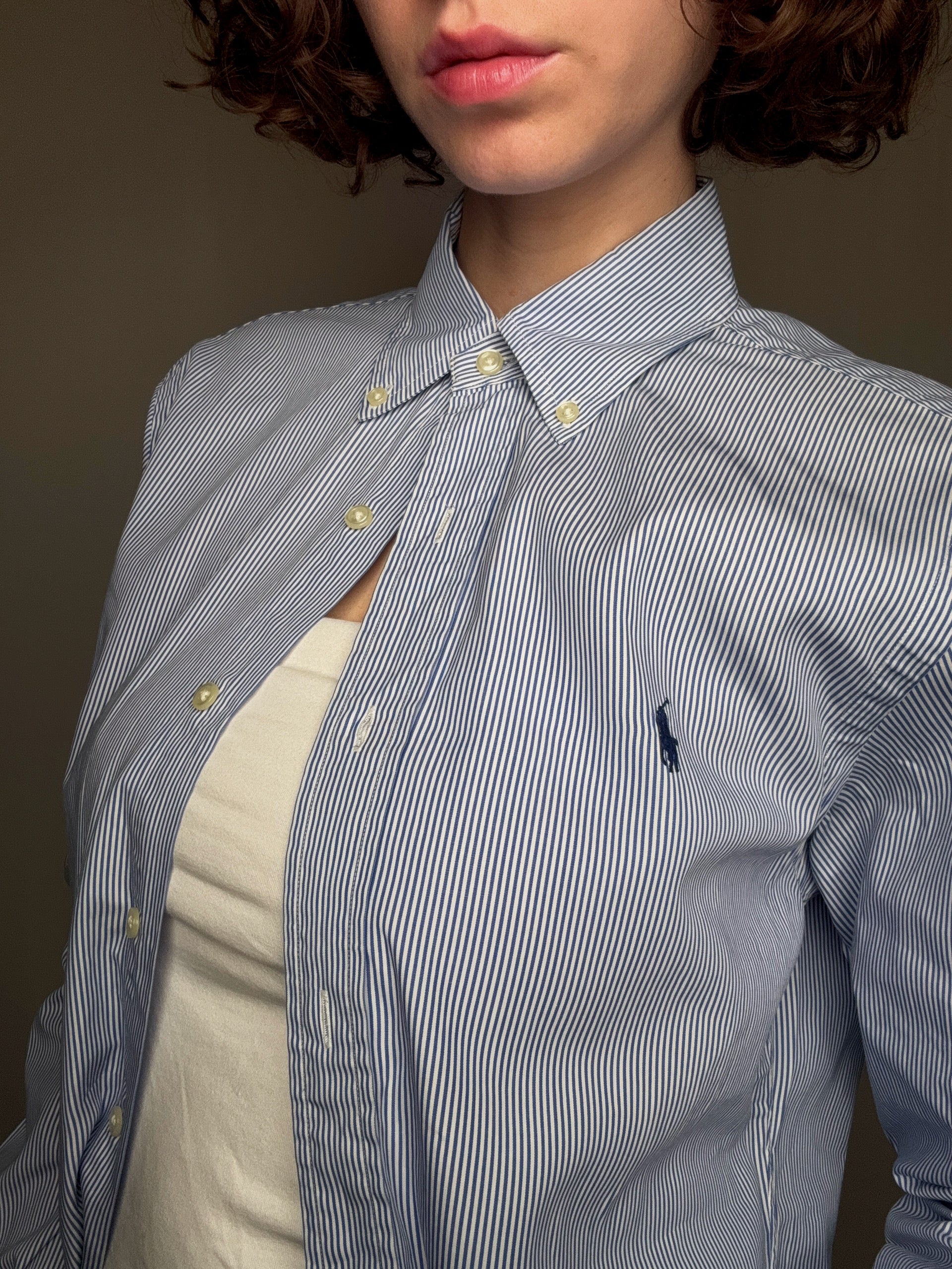 Ralph Lauren Striped Shirt S vintage