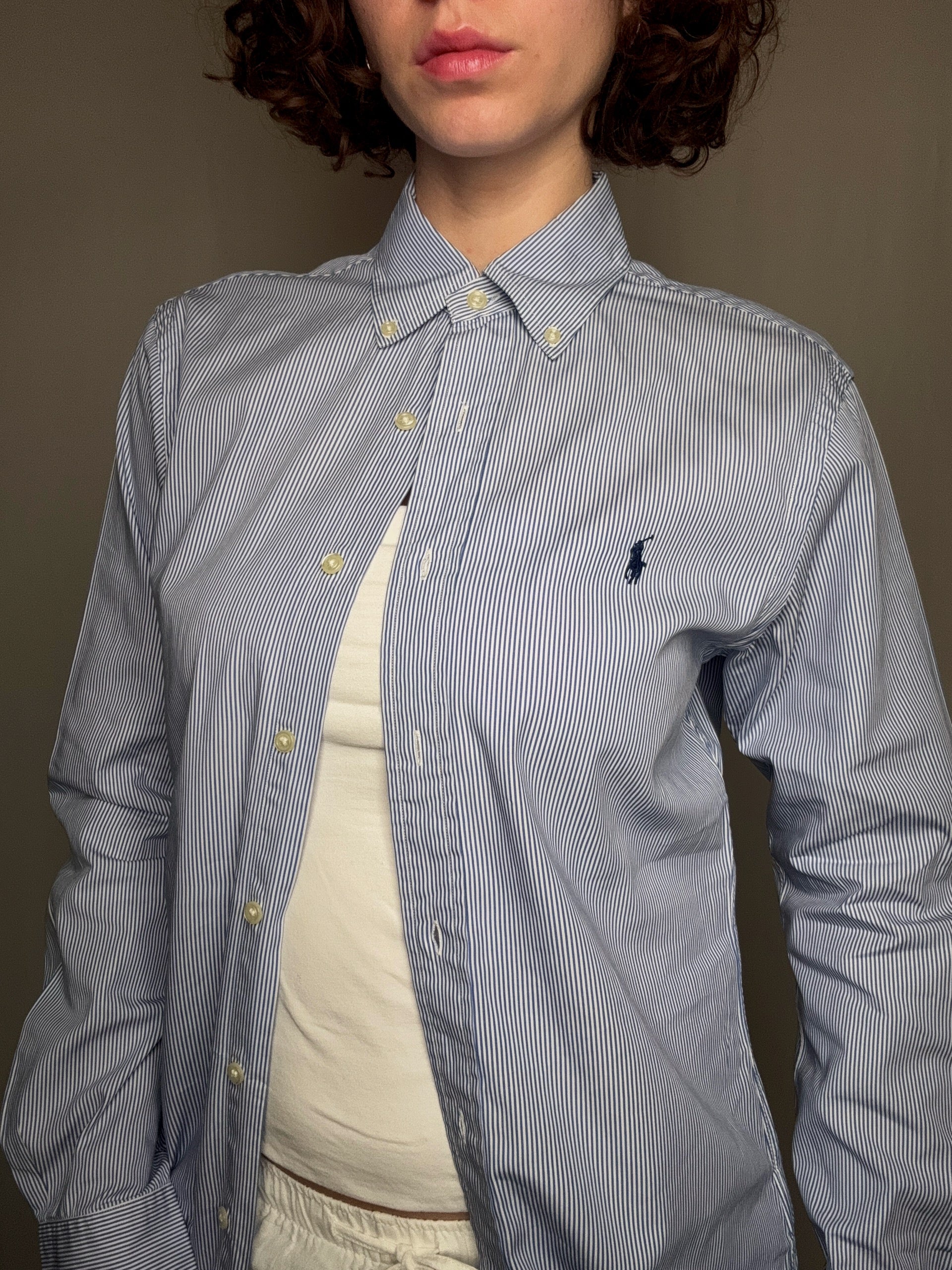 Ralph Lauren Striped Shirt S vintage