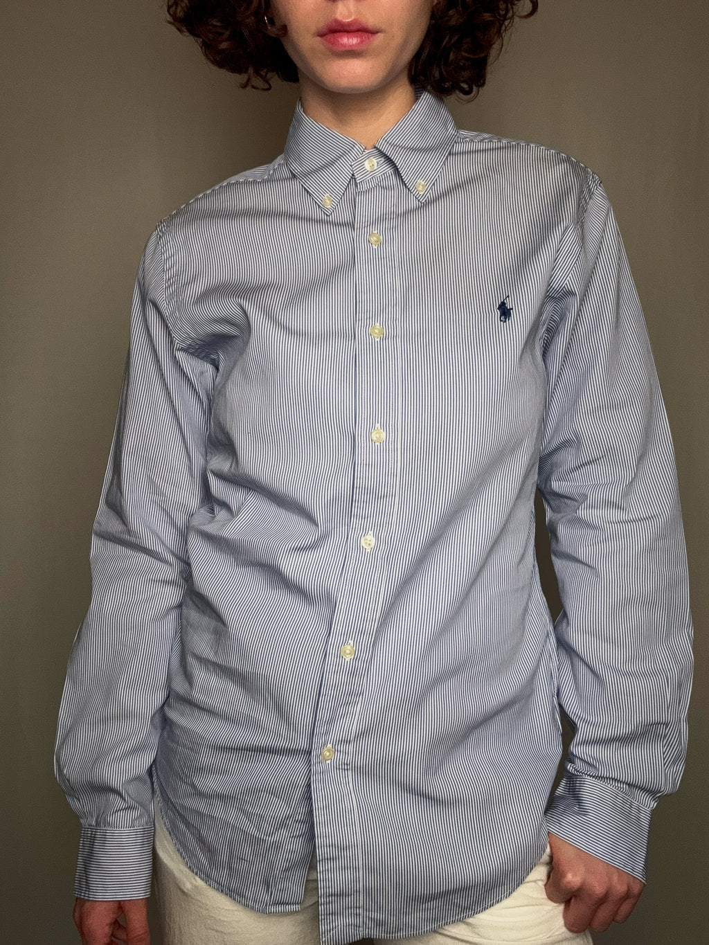 Ralph Lauren Striped Shirt S vintage