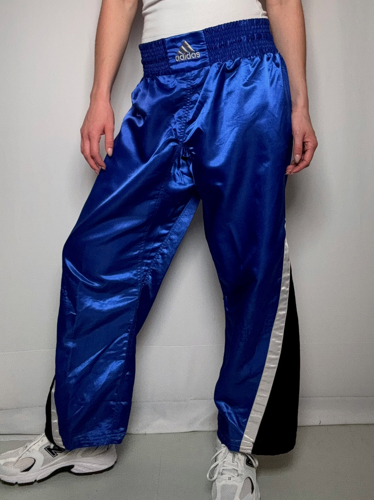 Pantalon adidas bleu roi L vintage