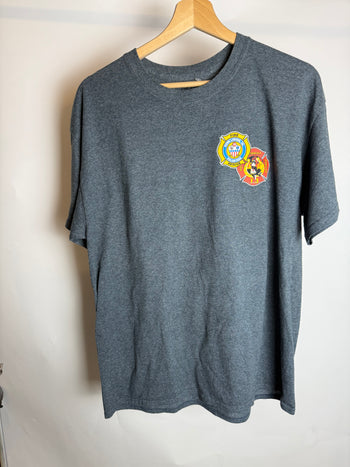 Tee shirtgris chiné L braderie