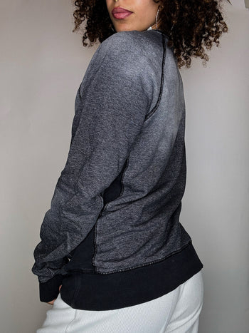 Sweat gris col rond DIESEL M vintage