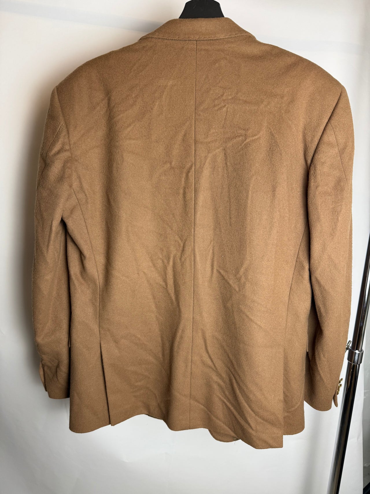 Blazer en laine camel XL braderie