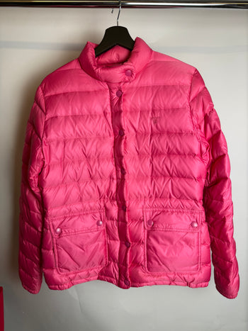 Doudoune rose GANT M braderie