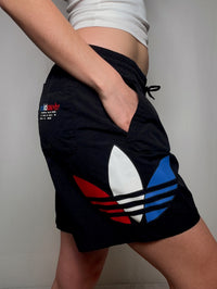 Maillot de bain noir Adidas M vintage