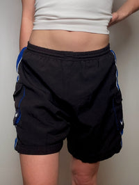 Short de sport noir Nike M vintage