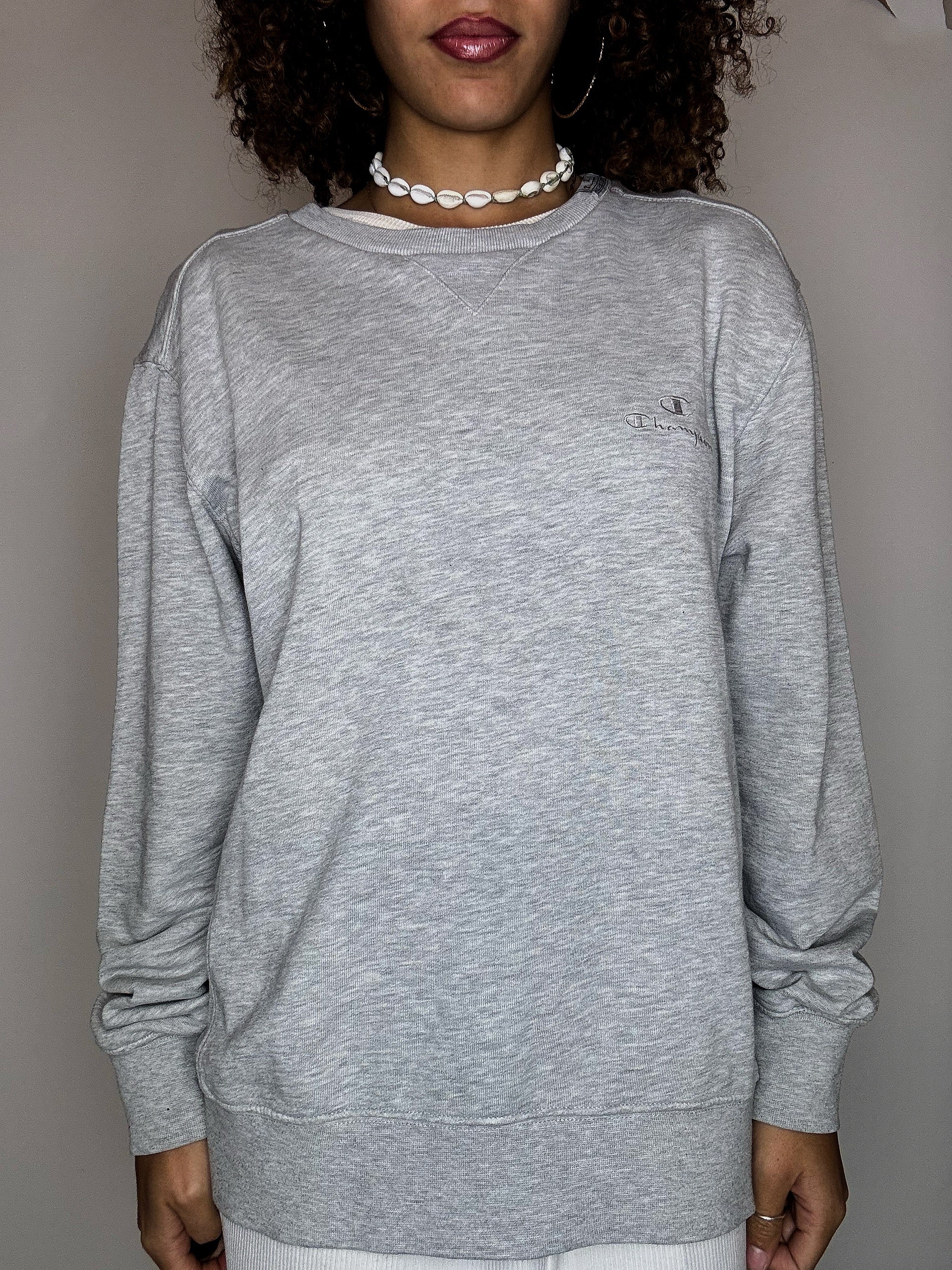 Vintage grey CHAMPION crewneck sweatshirt
