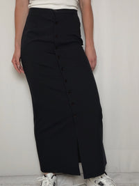 Jupe droite marine Benetton S vintage