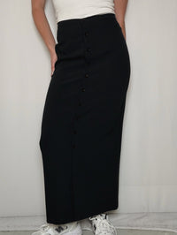 Jupe droite marine Benetton S vintage