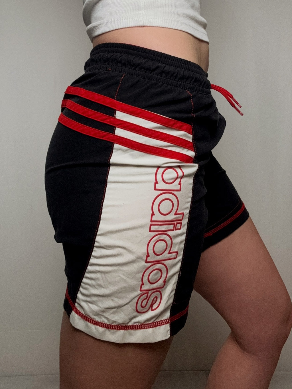 Maillot de bain noir Adidas XS vintage