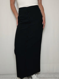 Jupe droite marine Benetton S vintage