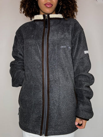 Veste polaire intérieur mouton XL vintage