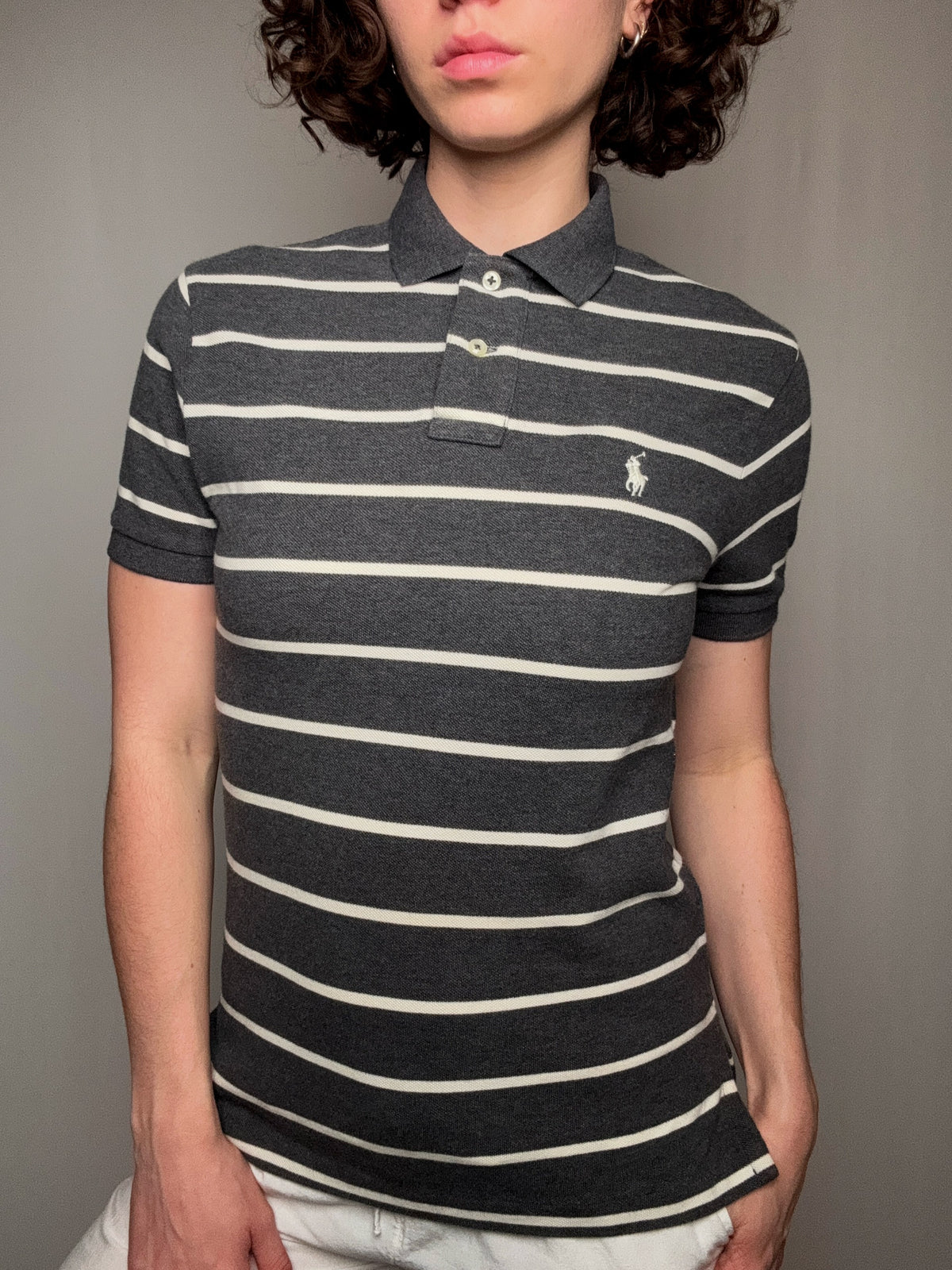 Polo rayé Ralph Lauren XS vintage