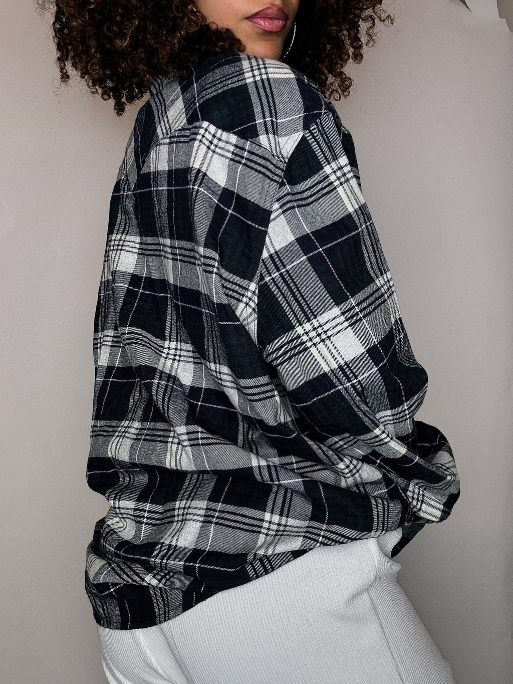 Surchemise à carreaux noir et vert LEVI'S XL vintage