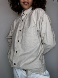 Surchemise beige WOOLRICH L vintage