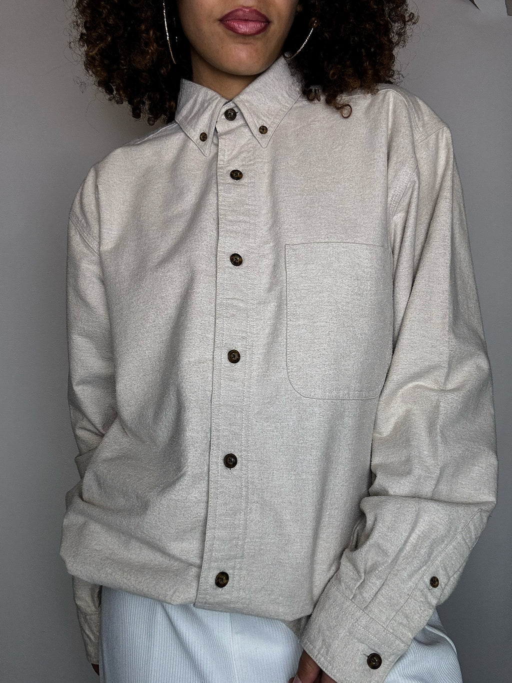 Surchemise beige WOOLRICH L vintage