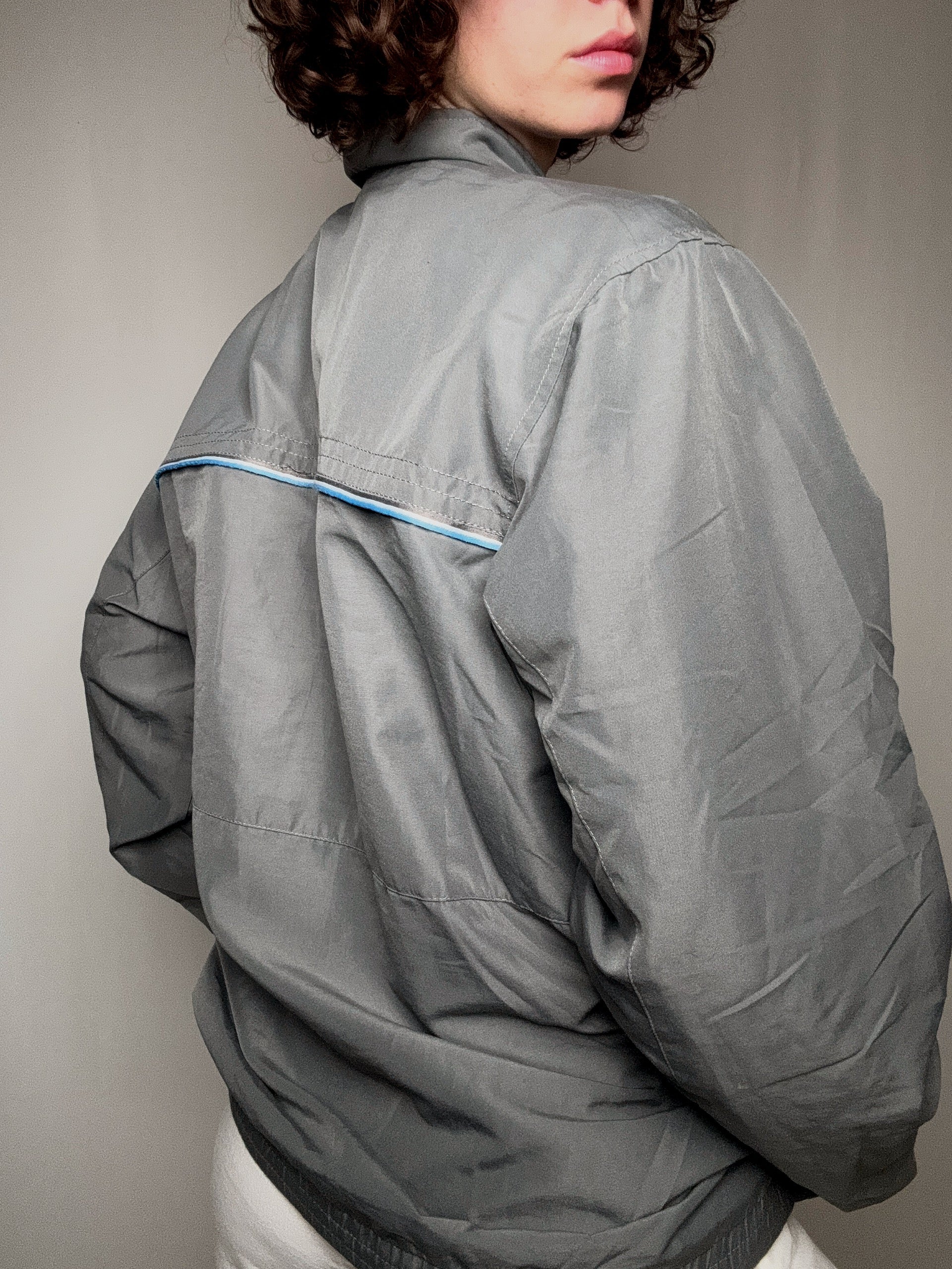 Veste d'été grise adidas XL vintage