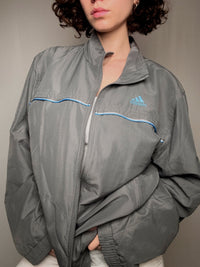 Veste d'été grise adidas XL vintage