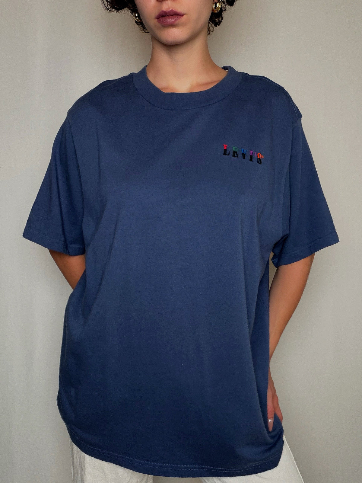 Tee shirt Levi's marine L vintage