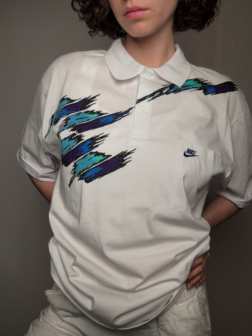 Vintage Nike Polo-T-Shirt XL
