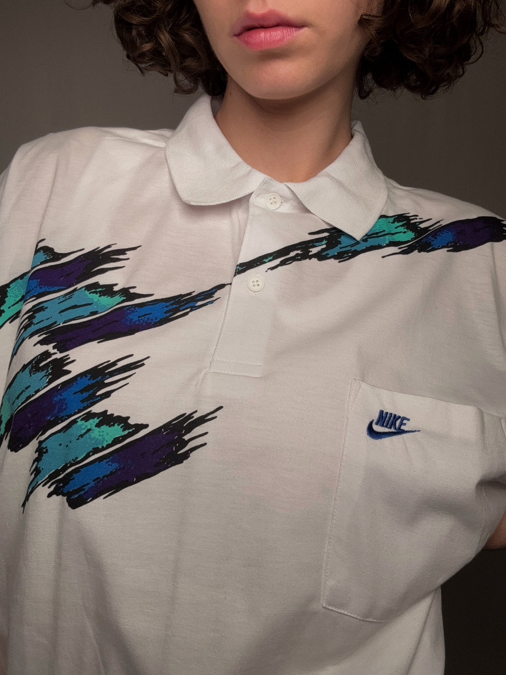 Vintage Nike Polo-T-Shirt XL