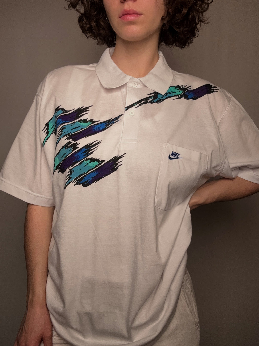Vintage Nike Polo-T-Shirt XL