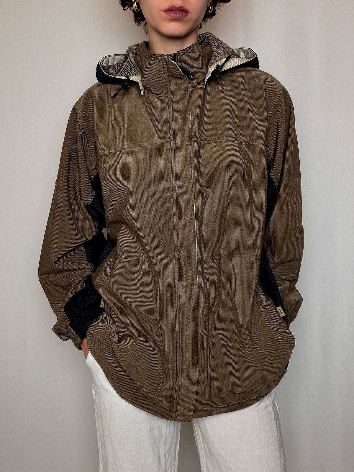 Veste en velours côtelé Diadora XL vintage