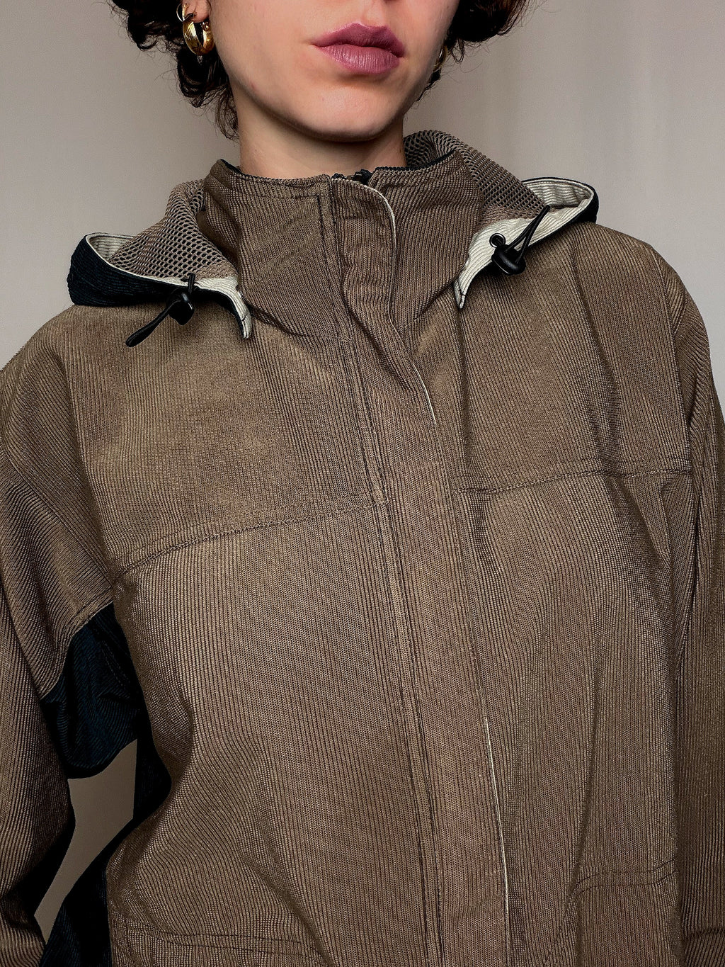 Veste en velours côtelé Diadora XL vintage