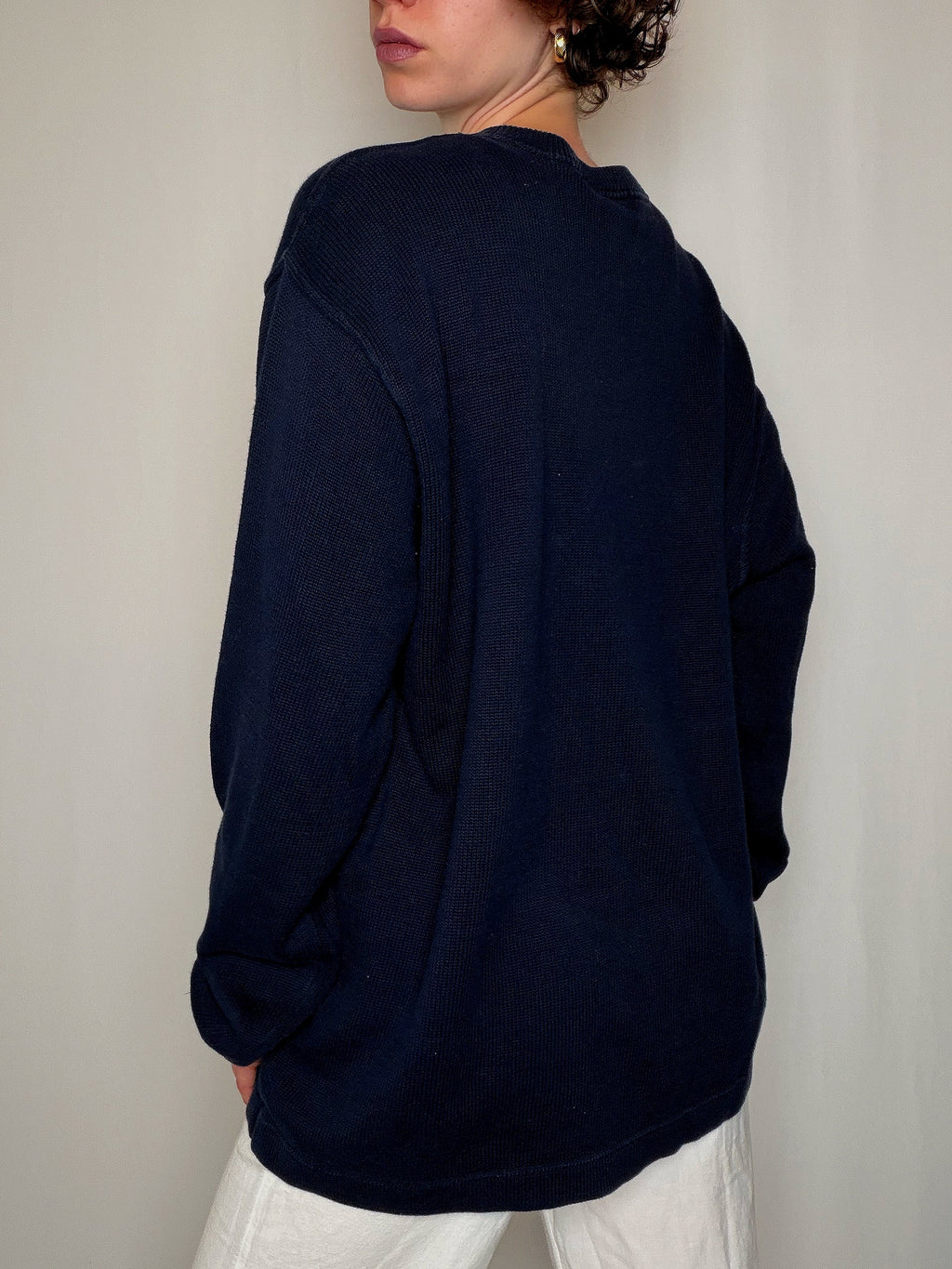 Pull marine Ralph Lauren XL vintage